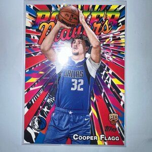 COOPER FLAGG 2025-26 Topps NBA Cooper Flag Power Players RC PP-16 M/NM